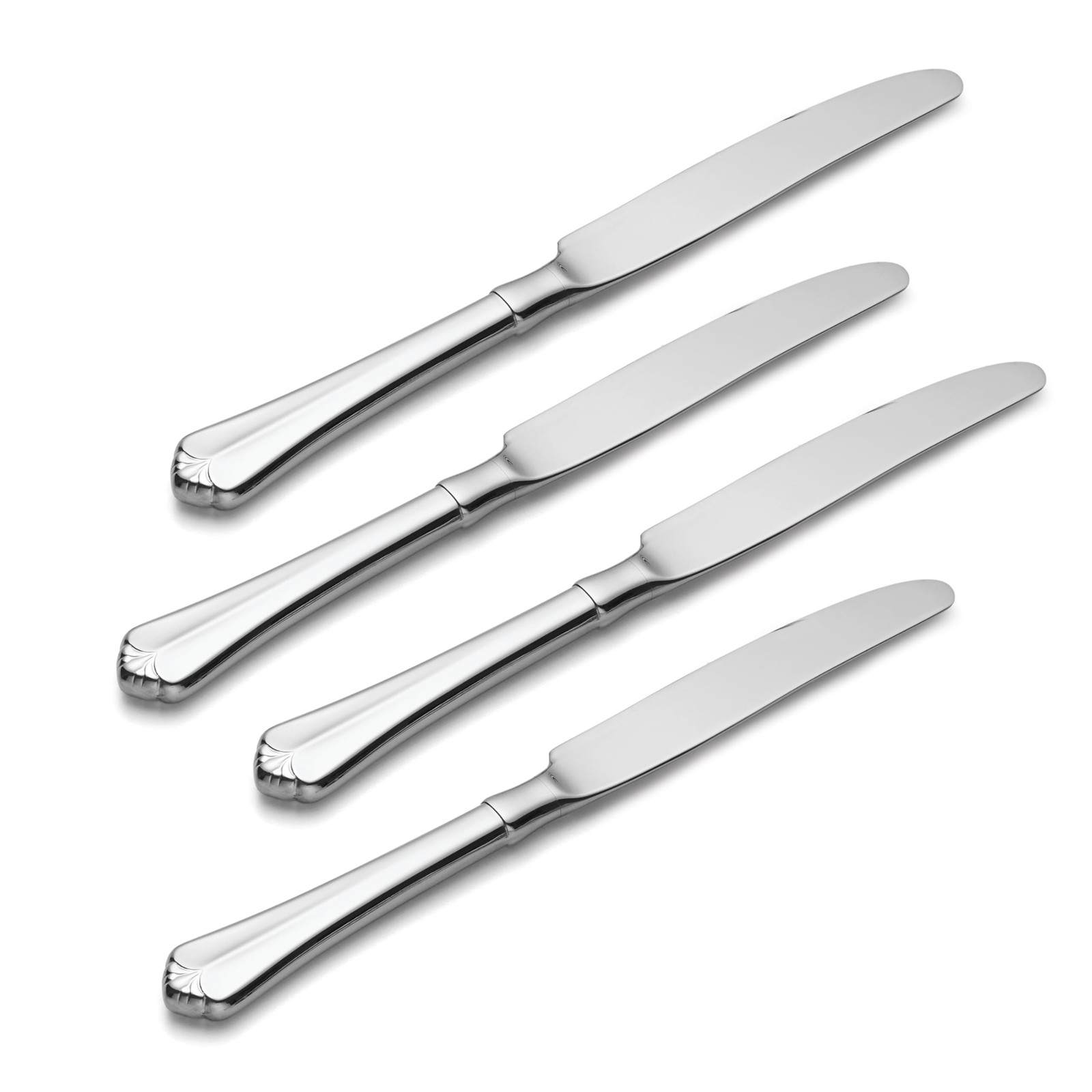 Oneida Juilliard Fine Flatware Dinner Knives, 0.65 LB, Metallic