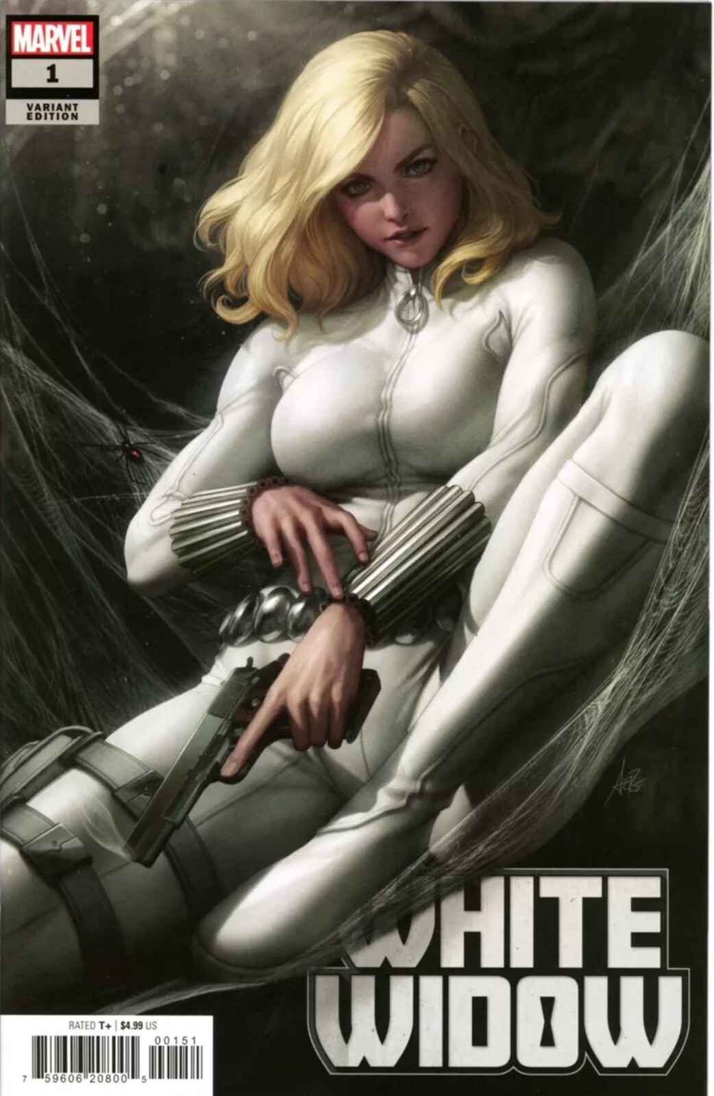 White Widow #1 Stanley ‘Artgerm’ Lau Variant NM