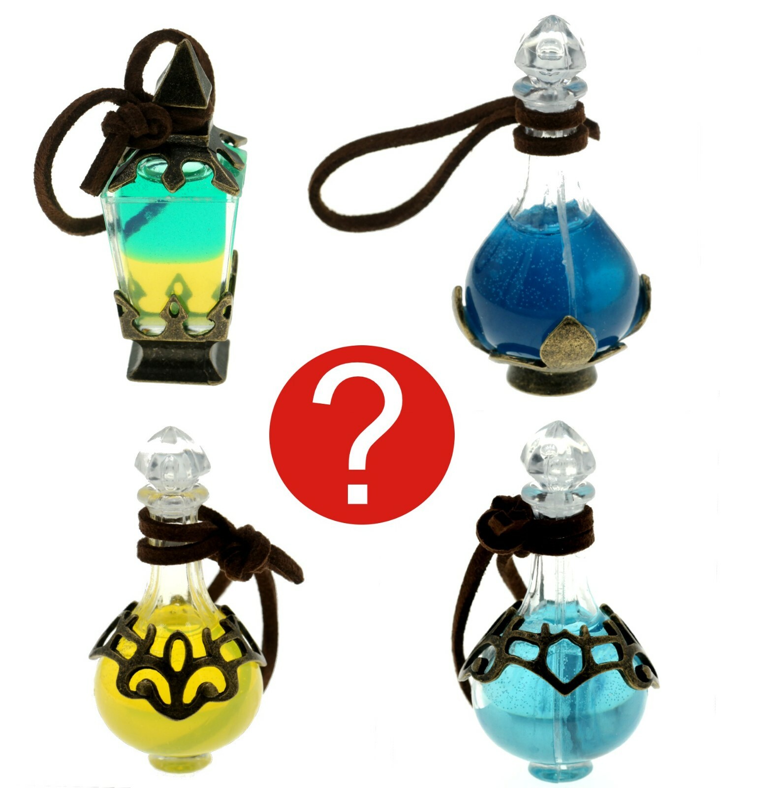 Japanese Blind Box Toy Magic Potion Bottle Keychain 1 Random Mini Figure