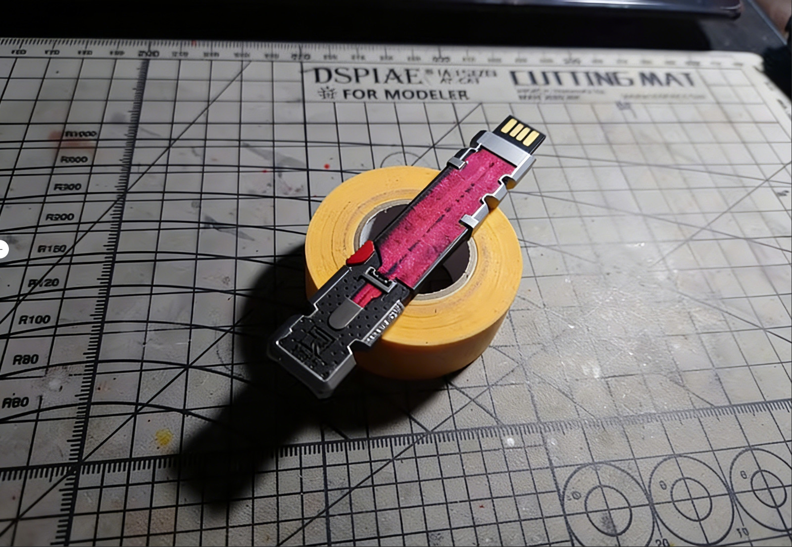 128GB USB 3.0 Cyberpunk-Themed Flash Drive