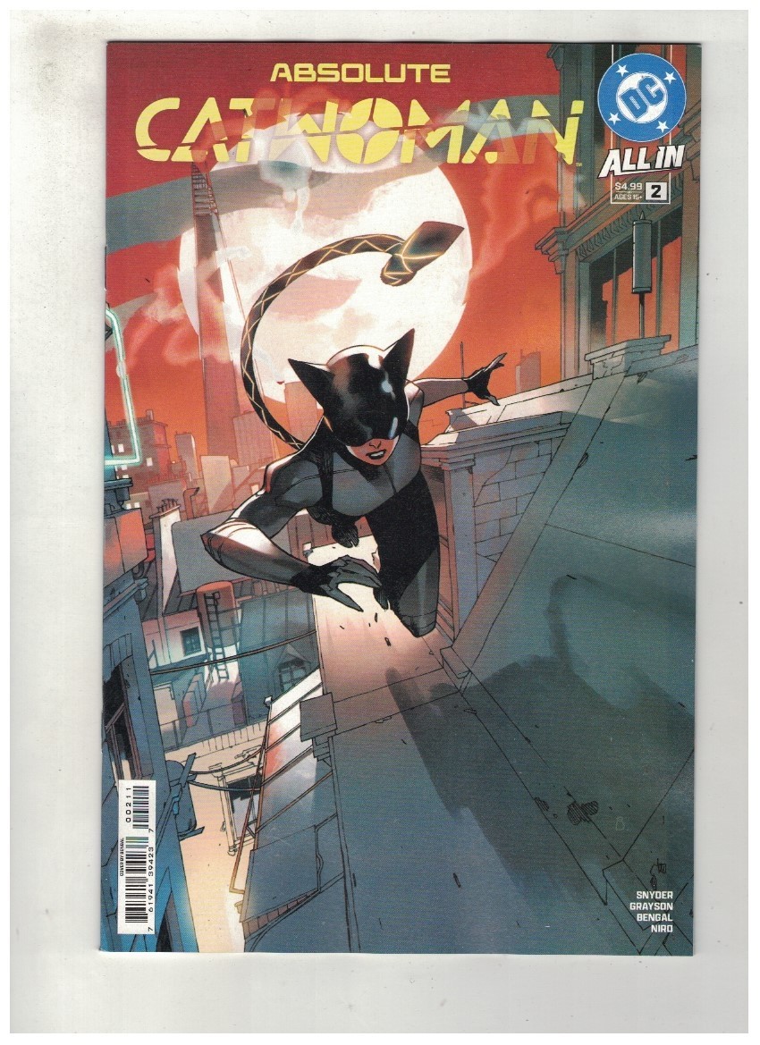 ABSOLUTE CATWOMAN #2 – BENGAL MAIN COVER – DC COMICS/2026