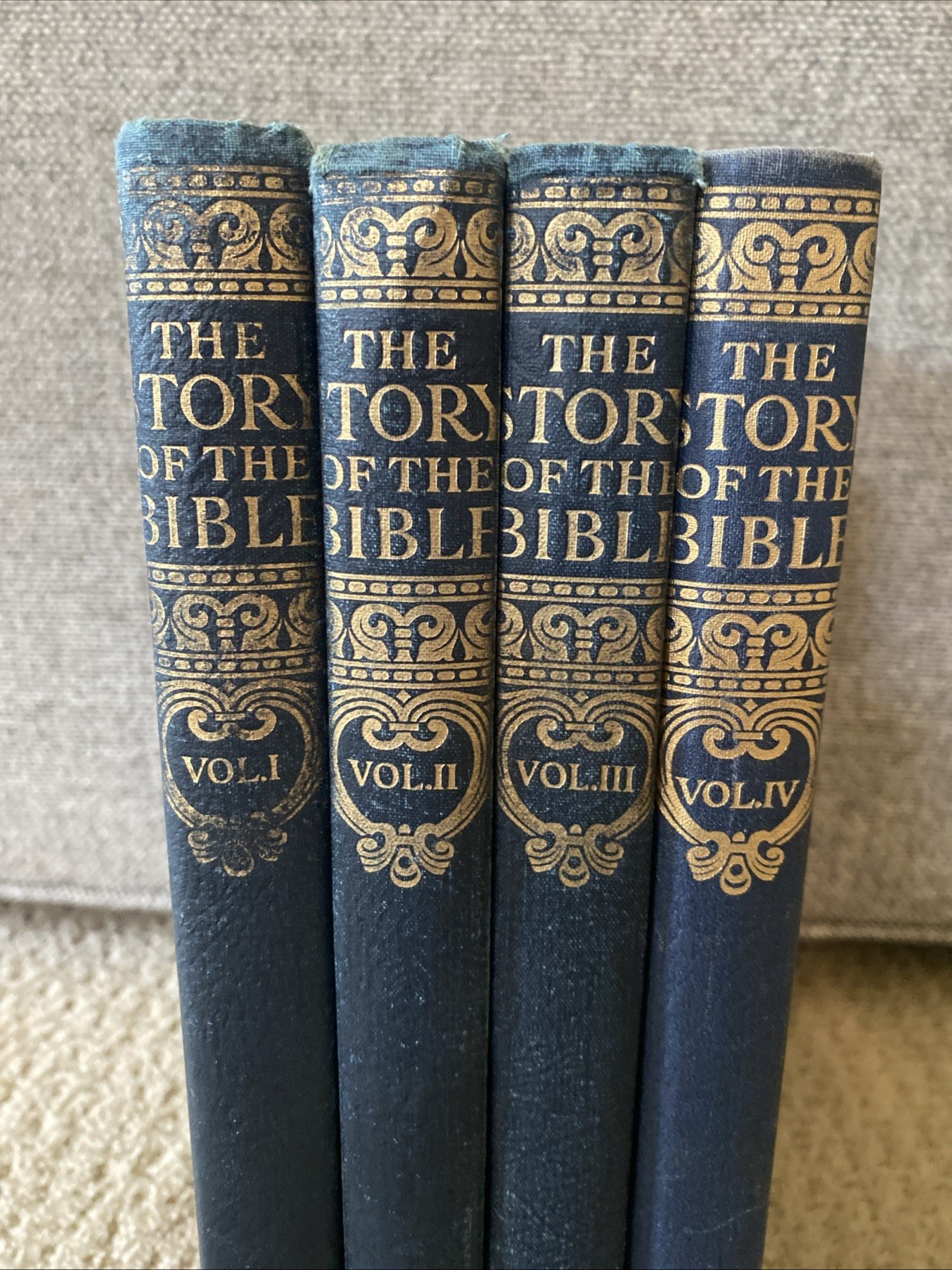 VTG Story of the Bible Told By Living Writers Of Authority 4 Volumes 1952 Wise