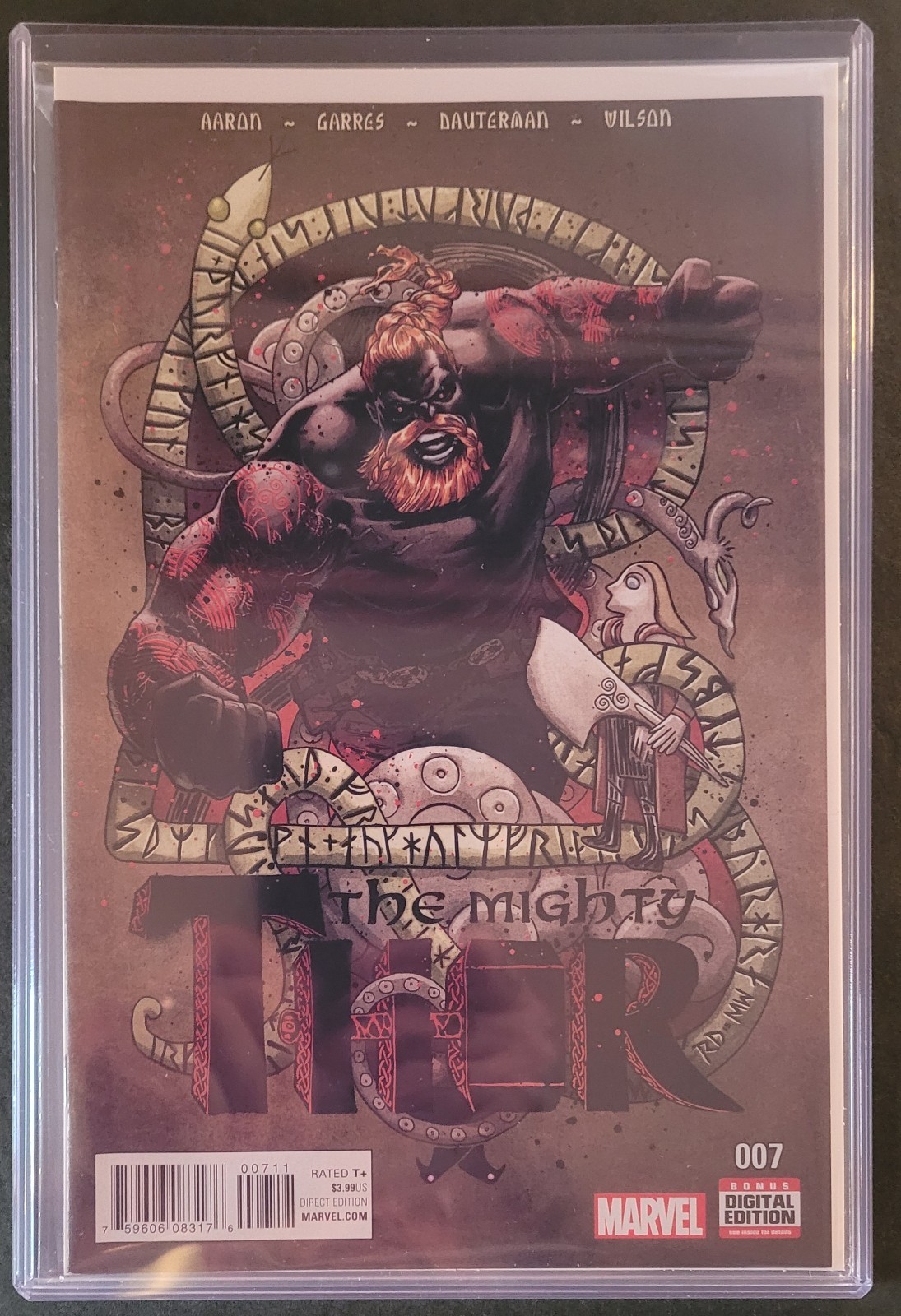 THE MIGHTY THOR #7 (2016) Ghost Rider (Unnamed Native American) First appearance