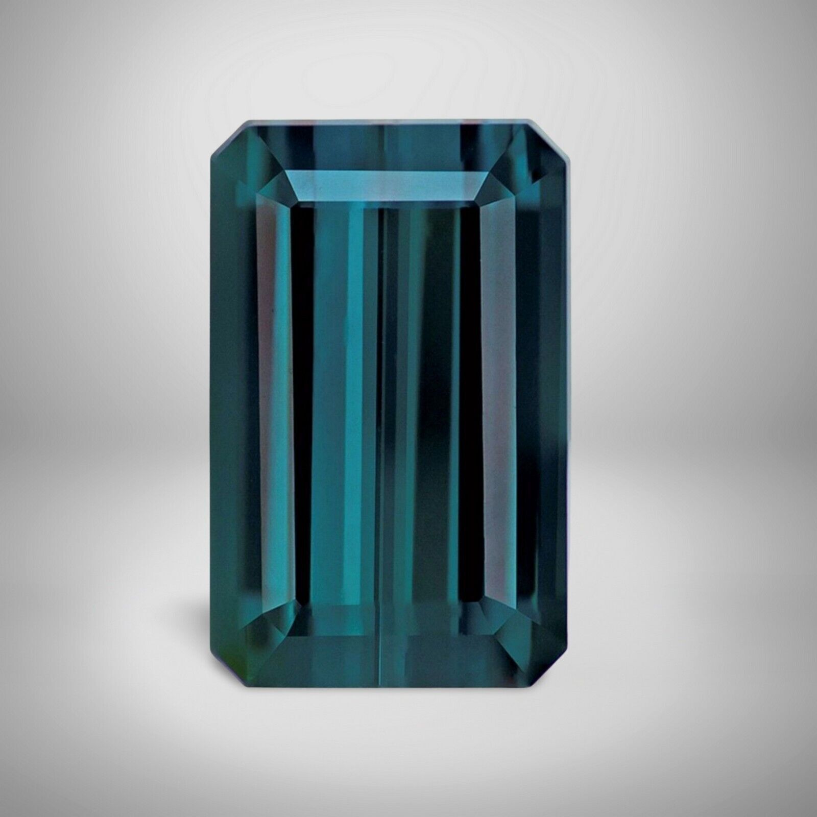 Blue Tourmaline Octagon Cut Gemstone 4 Cts – 11×9 mm Vivid Precious Jewelry Gem