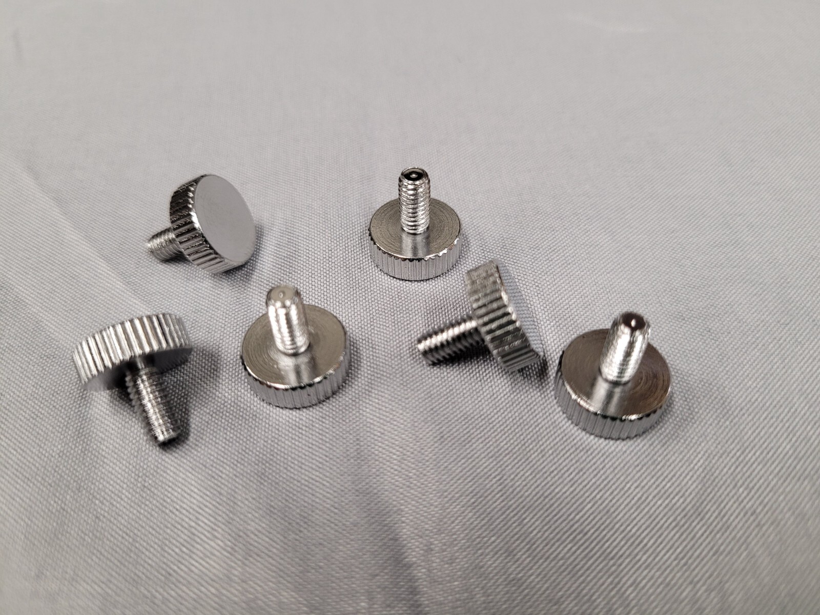 Lightsaber Silver Thumb Screw X2 Kit Replacement Light saber Thumb Screw Set