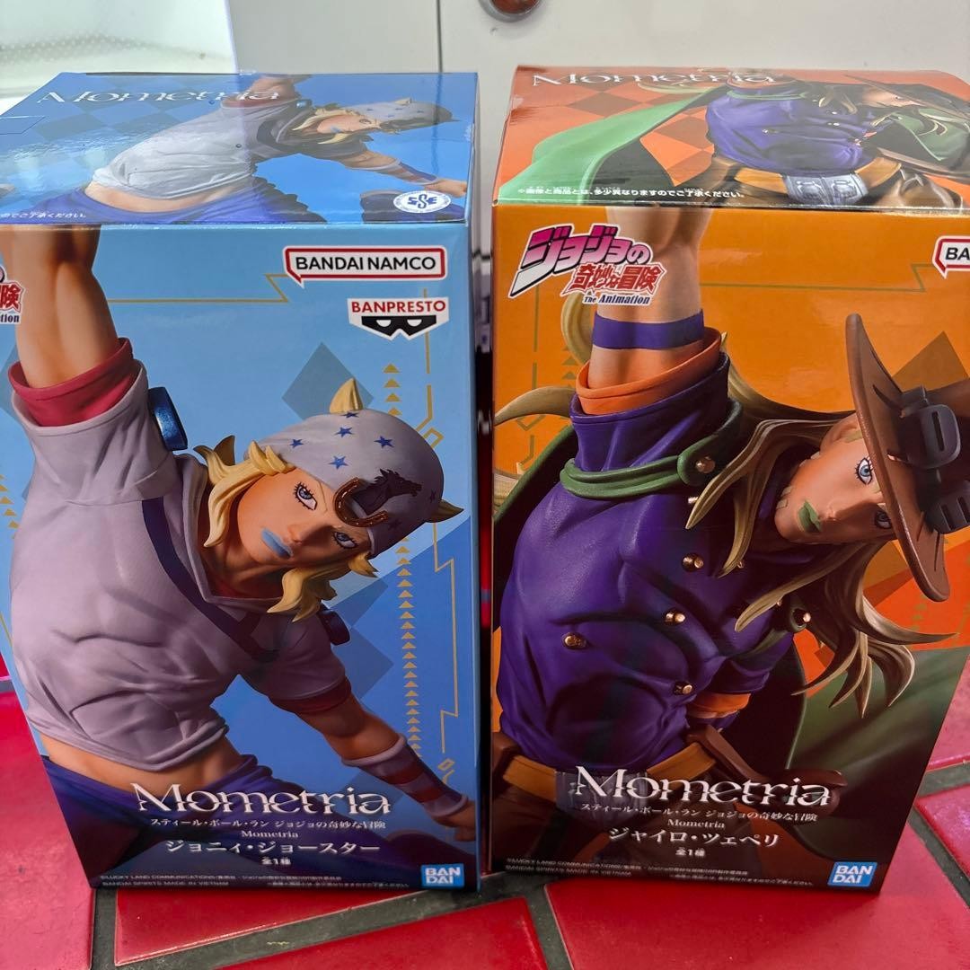 JoJo’s Bizarre Adventure Mometria Gyro Zeppeli & Johnny Figure Set Steel Ball