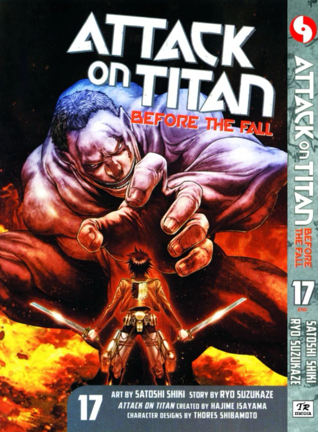 Attack on Titan : Before the Fall Manga Vol.1-17 Complete English -FULL/HALF SET