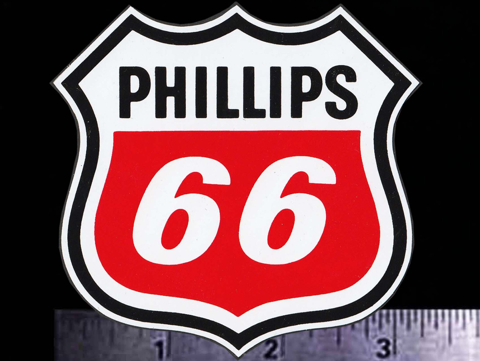 PHILLIPS 66 – Original Vintage 1970’s 80’s Racing Decal/Sticker – Gas Station