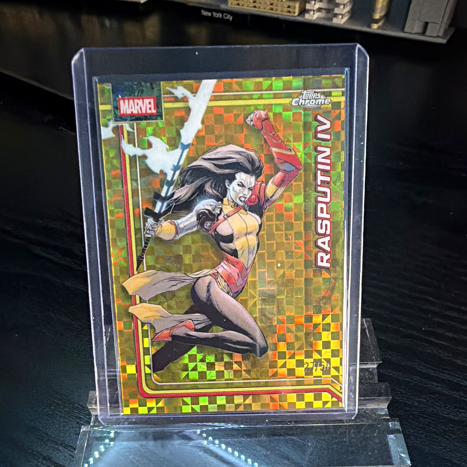 2026 Topps Chrome Marvel Rasputin IV #094 Serial Numbered 27/50