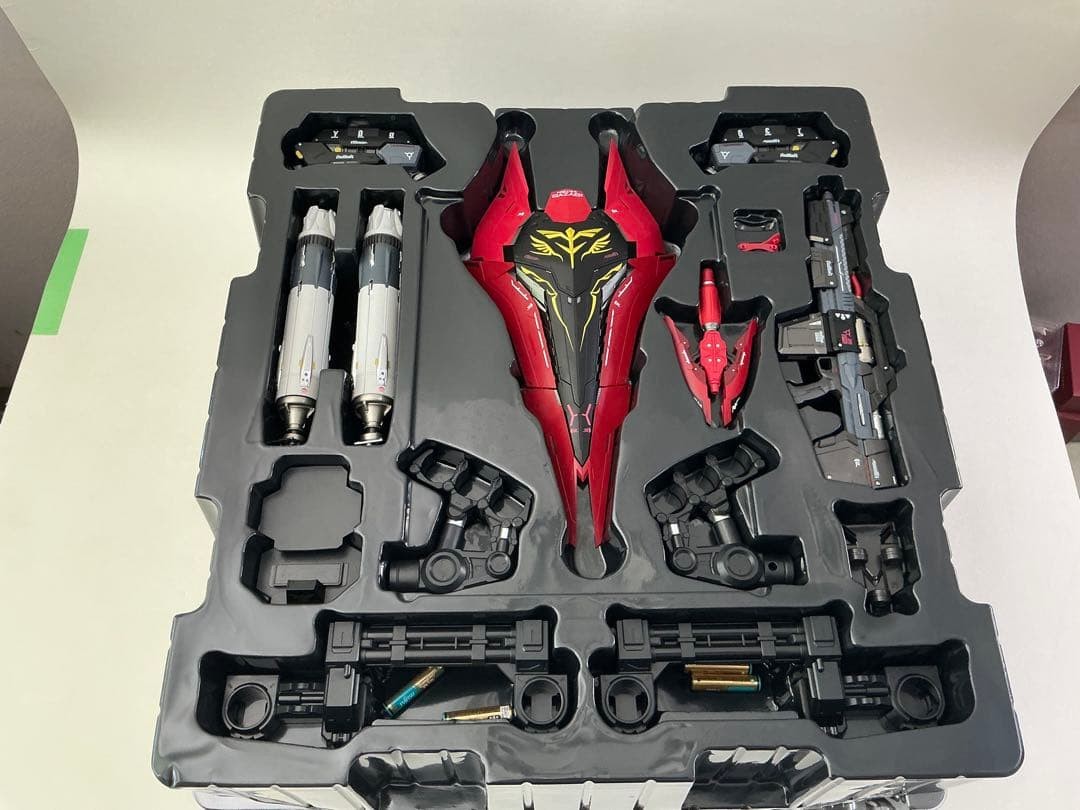 BANDAI Metal Structure Sazabi MSN-04 Figure KAITAI SHOUKI Used Free Shipping