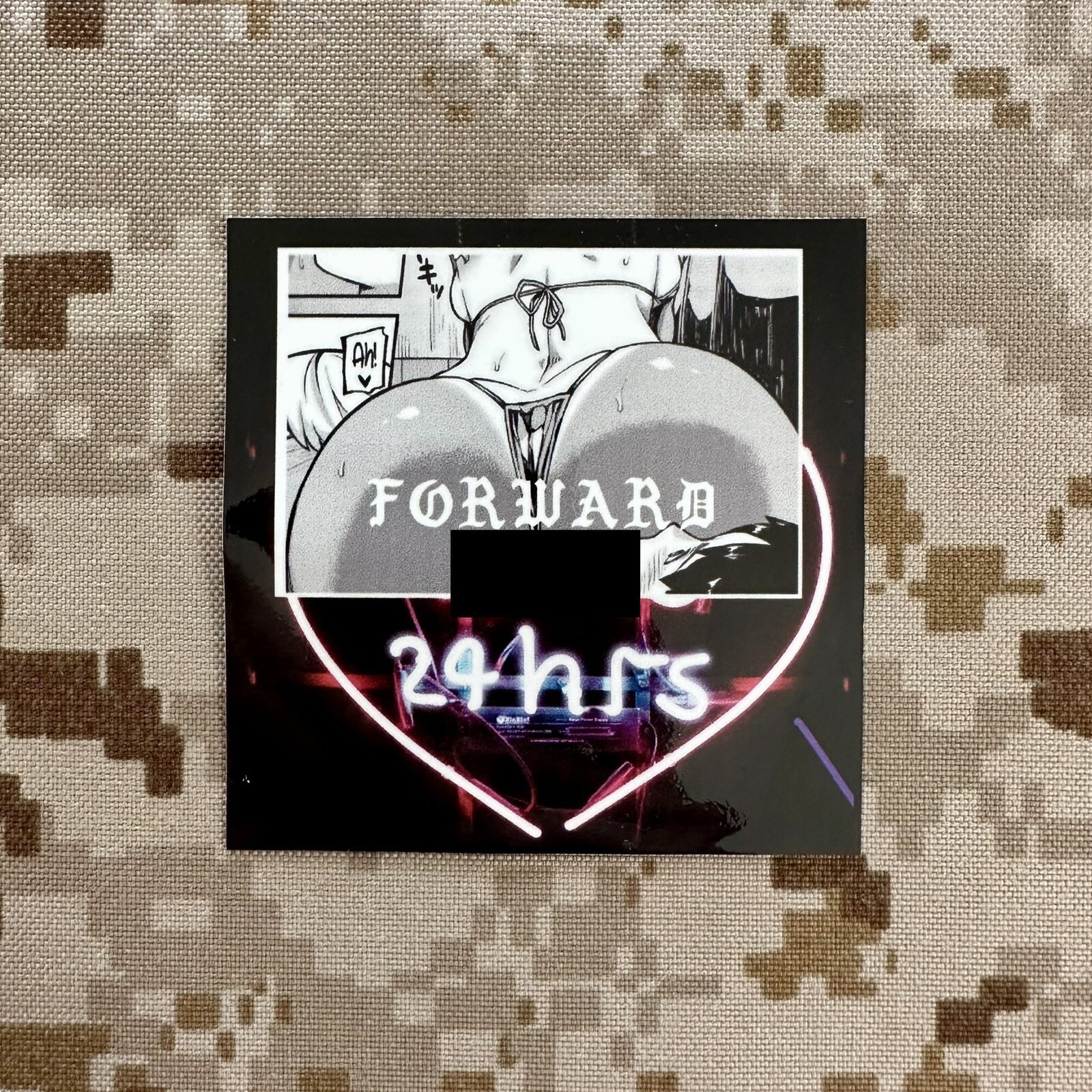 Forward Observations Group FOG 24 Hours Sticker Slap