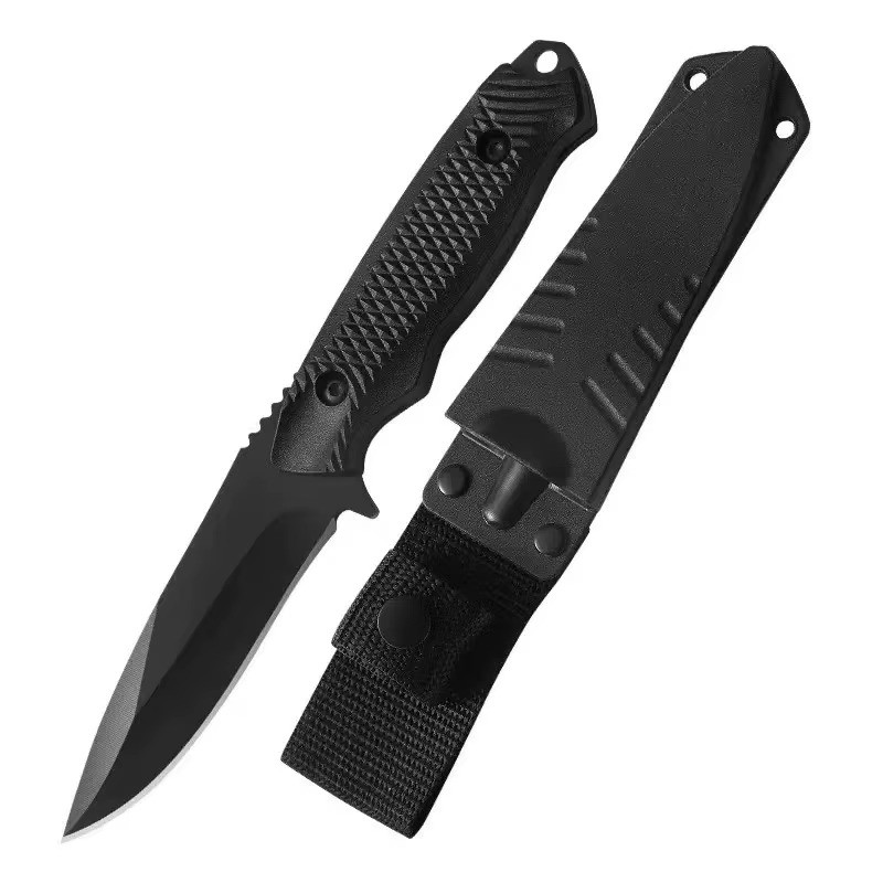 Fixed Blade Utility Knife Steel Blade Outdoor Camping Tool Lightweight Portable