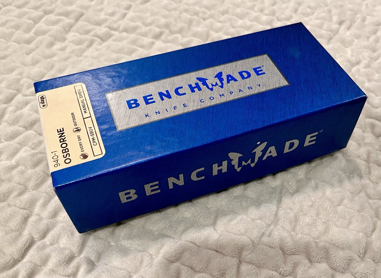 Benchmade 940-1 Osborne Reverse Tanto, Steel Pocketknife