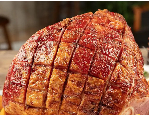 (1) 7 – 8.5 Pound Unsliced Hickory Smoked Half City Ham