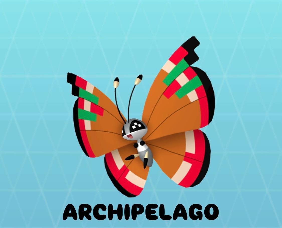 Vivillon ALL Regional Patterns (Scatterbug’s Evolution) Non Shiny – Pokemon Go