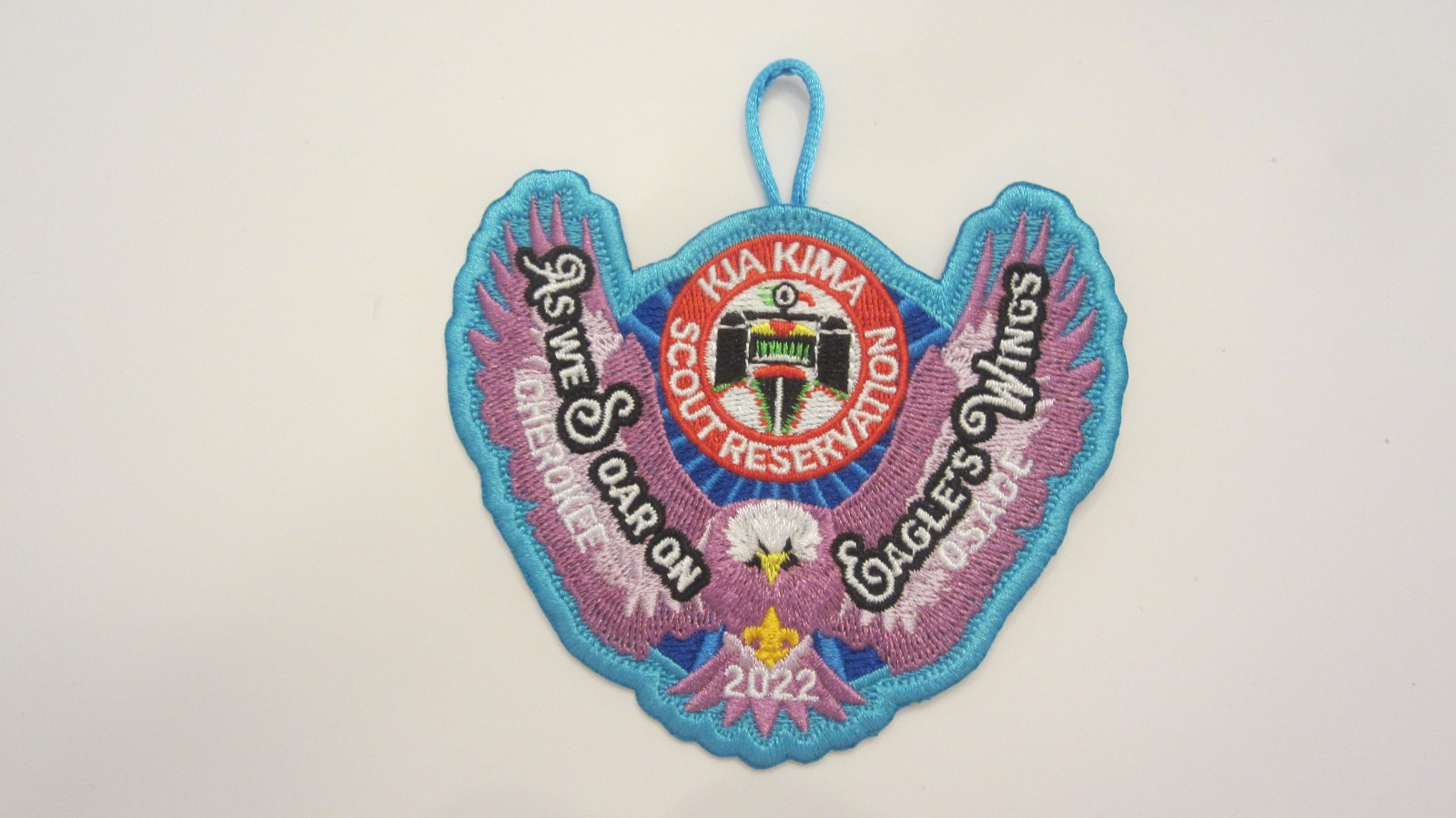 Kia Kima Scout Reservation 2022 Summer Camp Patch – Cherokee & Osage