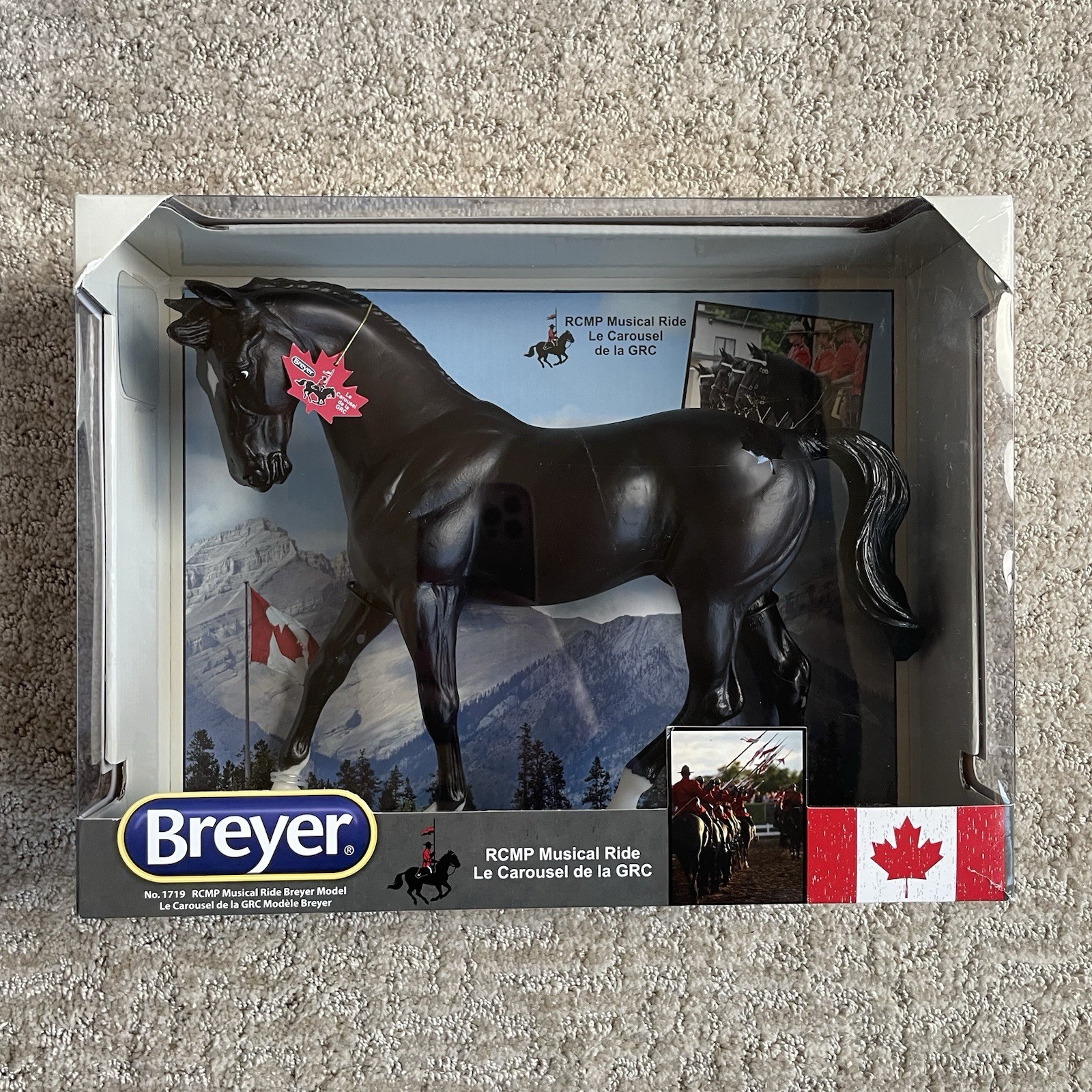Breyer RCMP Musical Ride GRC Canada Black Big Ben 2014 NIB