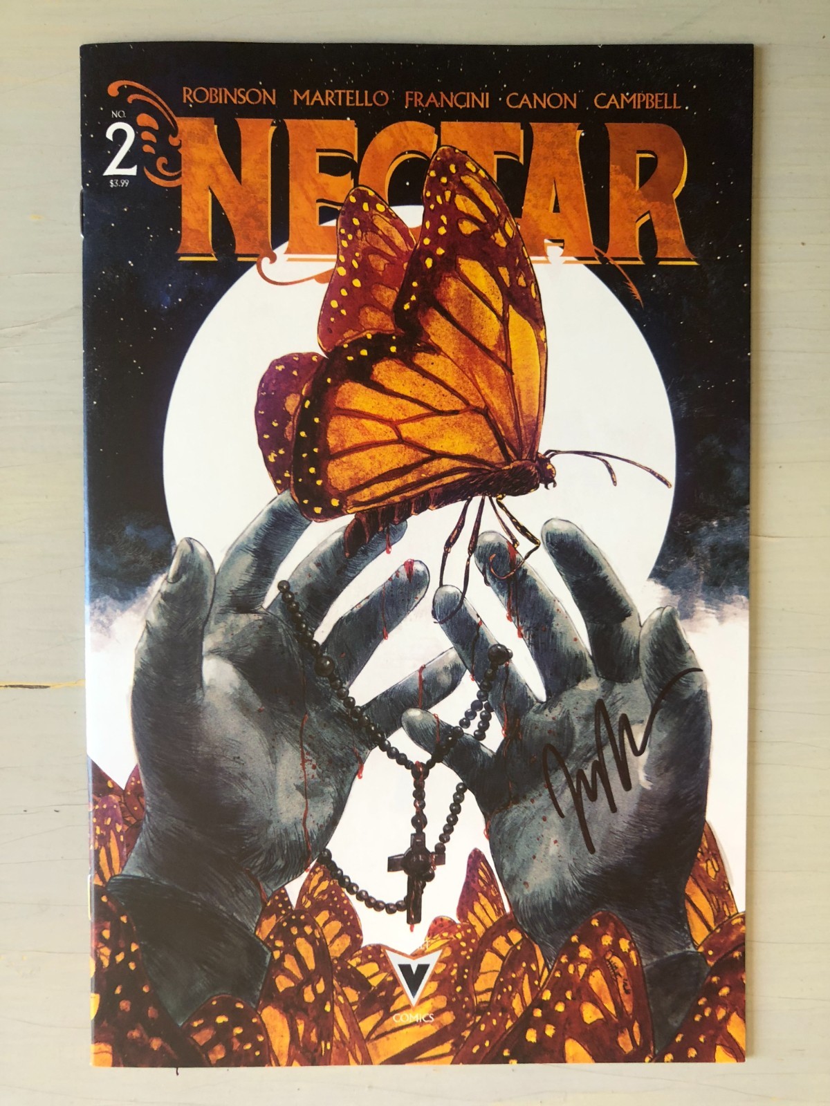 Nectar Issue #2 – Chris Shehan – SIGNED by Jeremy Robinson