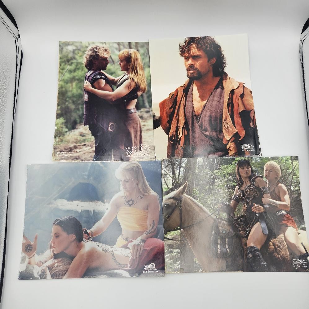 Xena Warrior Princess & Hercules Signed Collectors Lot Trading & Postcards READ