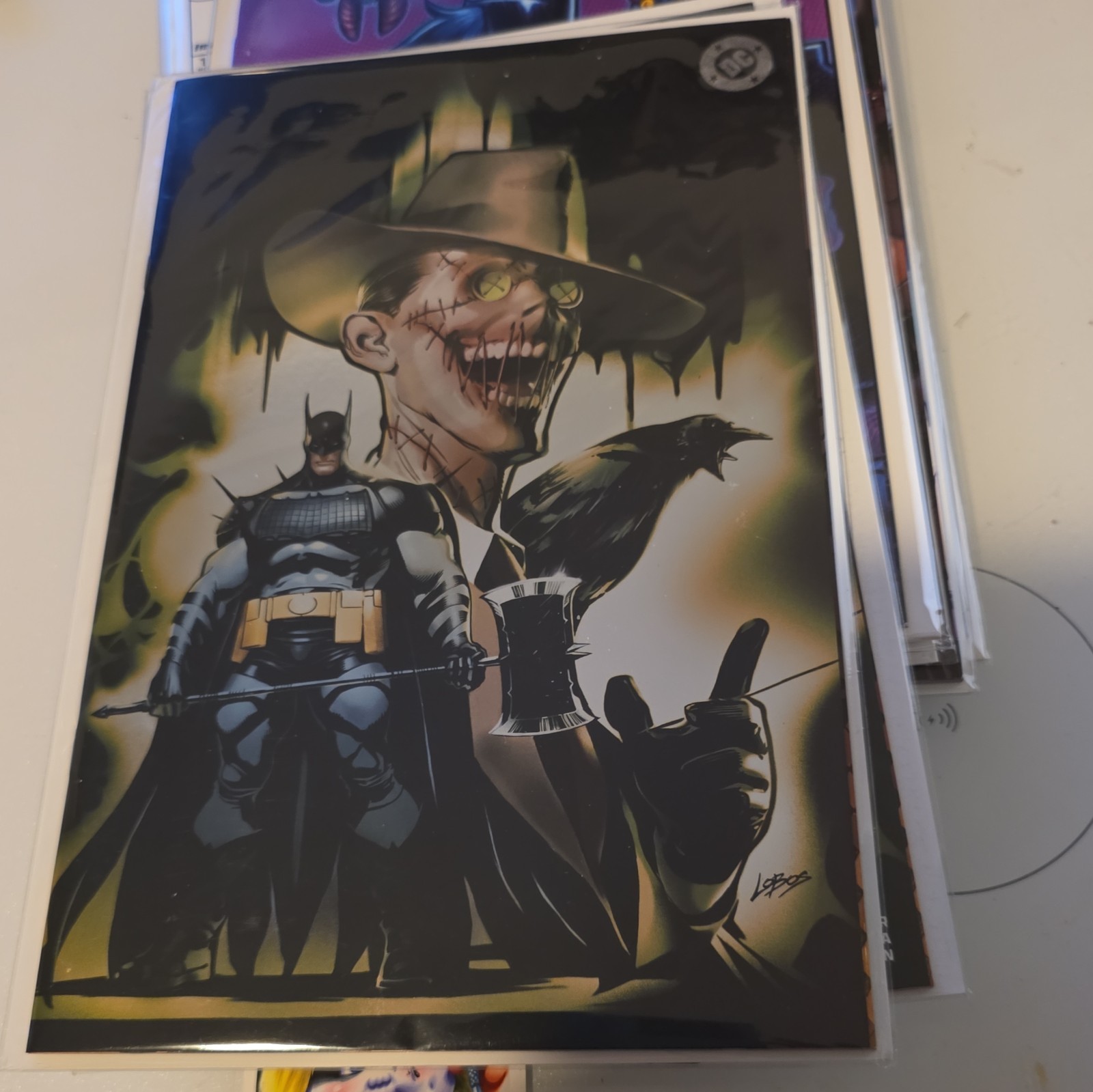 DC Comics Absolute Batman #19 Villalobos LTD to 1000 FOIL Virgin Lobos w/trade