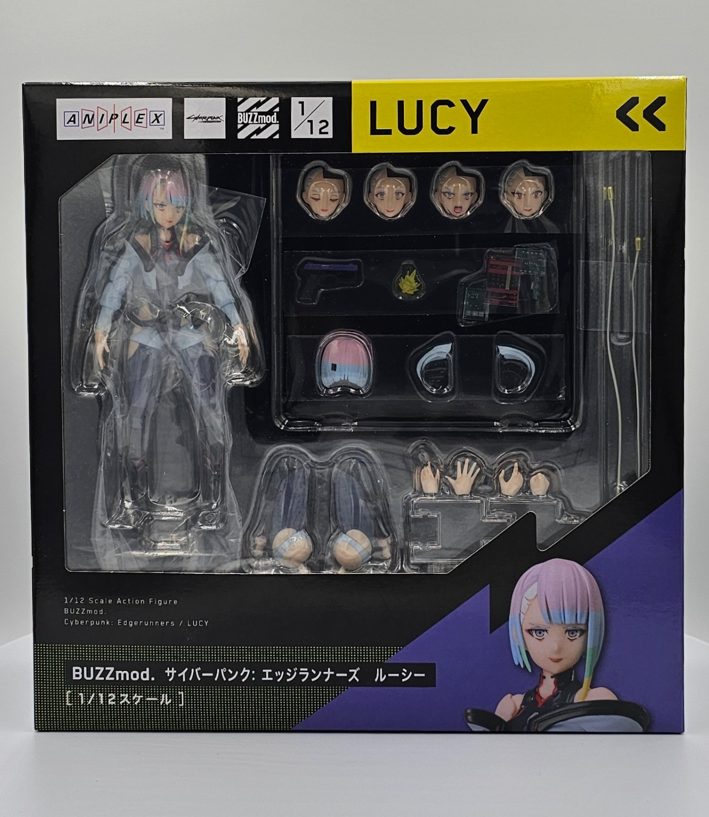Cyberpunk Edgerunners Lucy BUZZmod 1/12 Action Figure