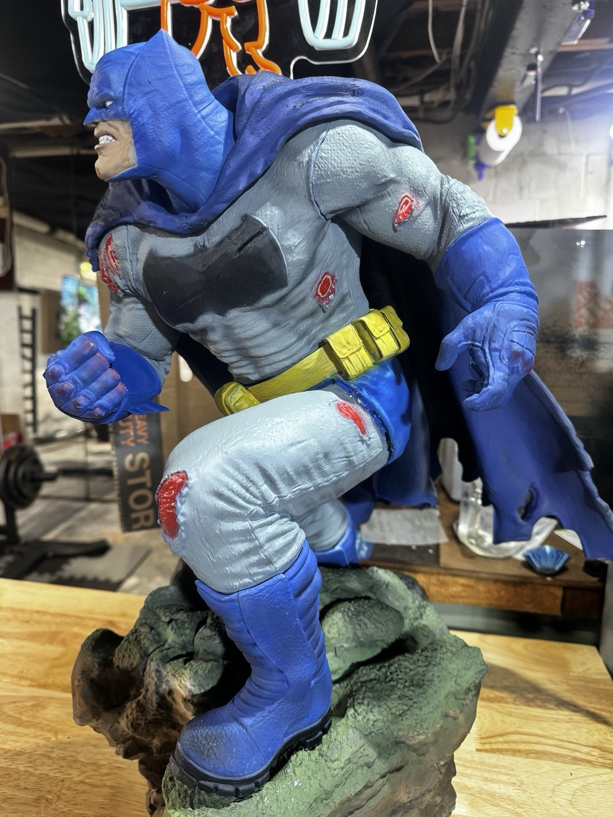 22 inch Frank miller style Batman With Base.