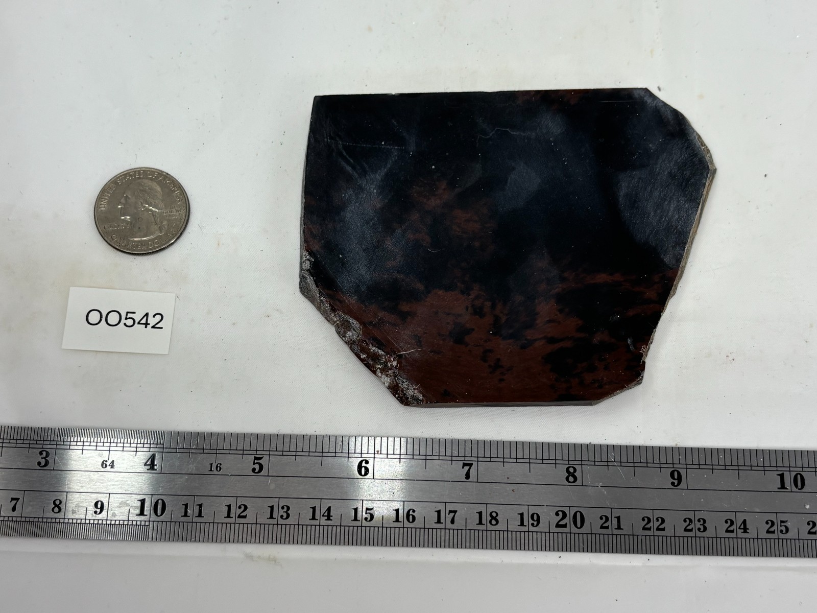 Tri-flow Sheen/Lace Obsidian Slab Lapidary Cabbing Knapping Combo ship avail
