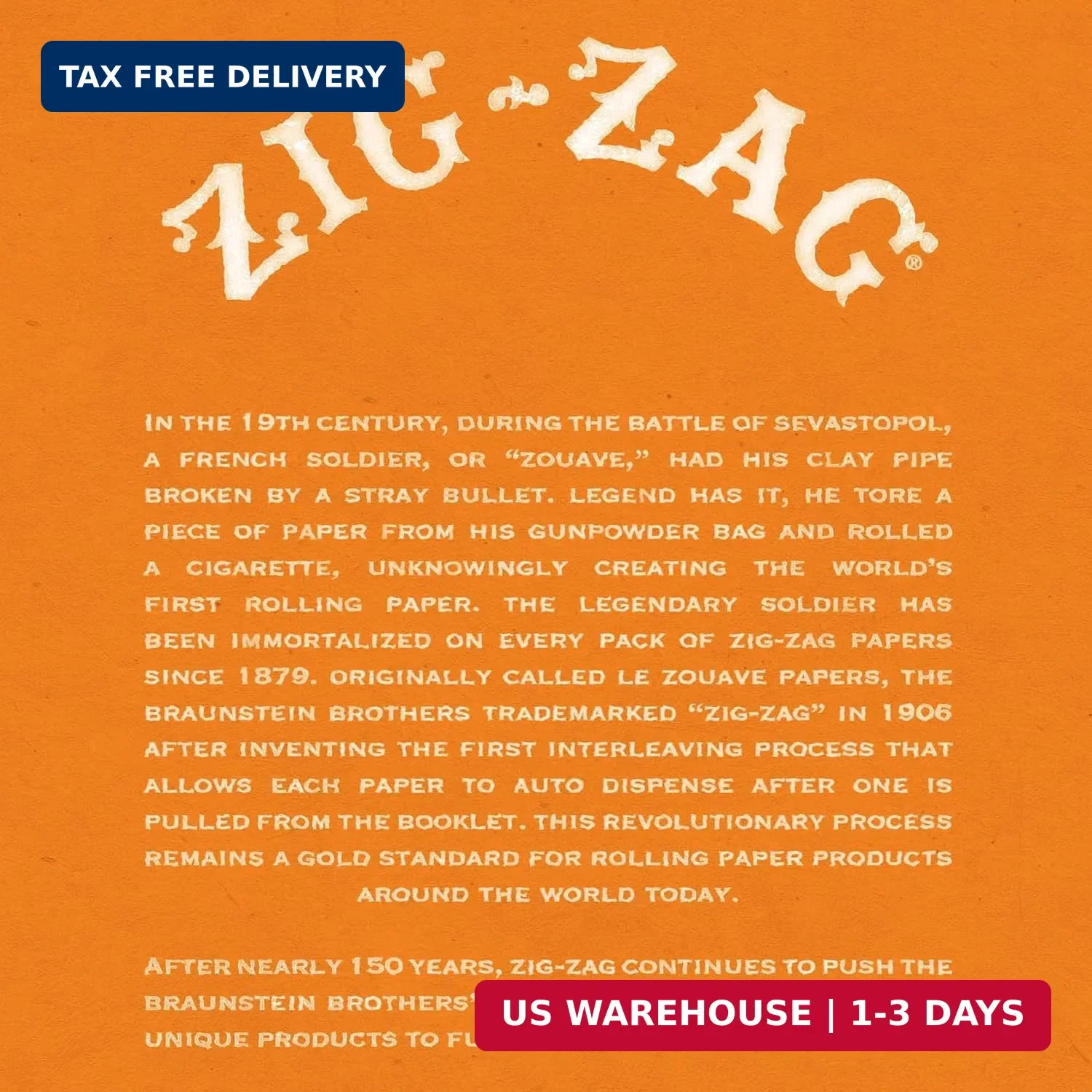 ZIG-ZAG King Size Rolling Papers Cigarette Rolling Machine, 100mm