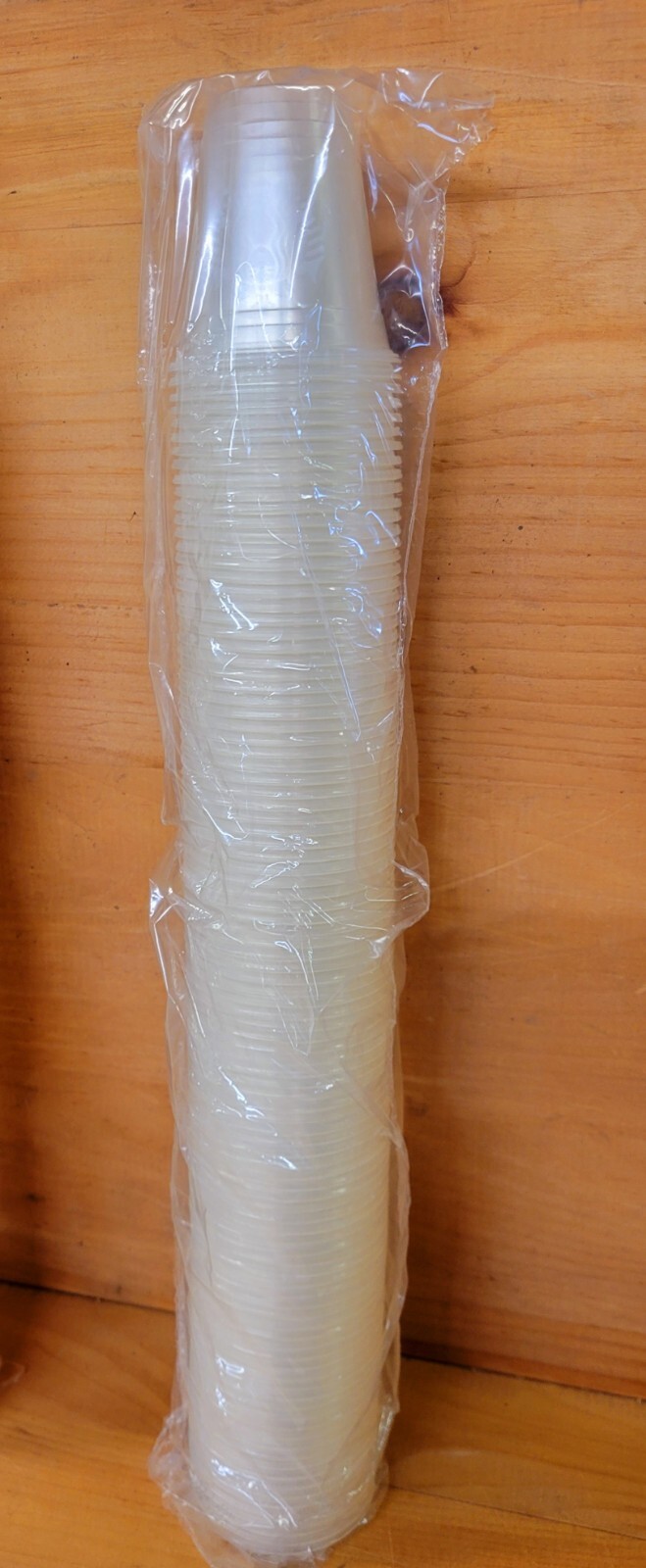 100 New Factory Sealed 3.5 oz STARBUCKS Sample CUPS – White & Clear Transparent