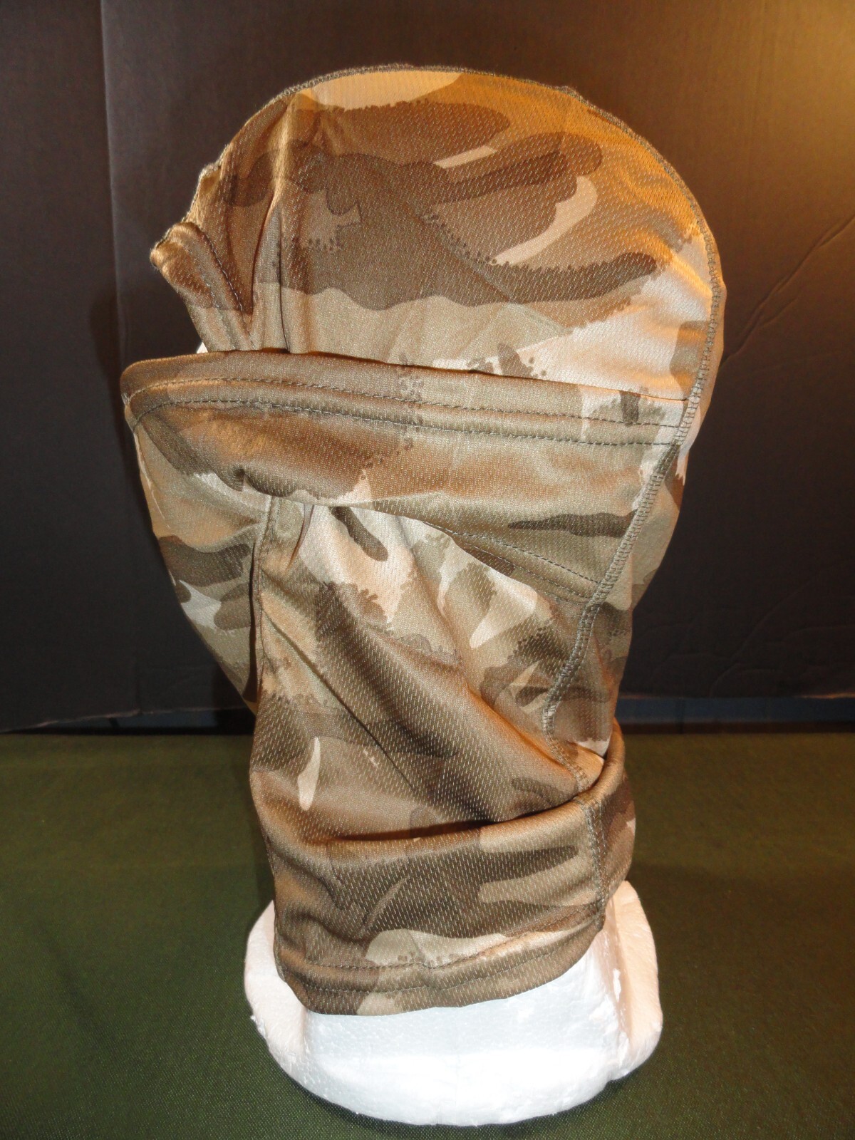 BRITISH UK DPM DESERT BDU CAMOUFLAGE COLD WEATHER BALACLAVA GAITER HOOD MASK