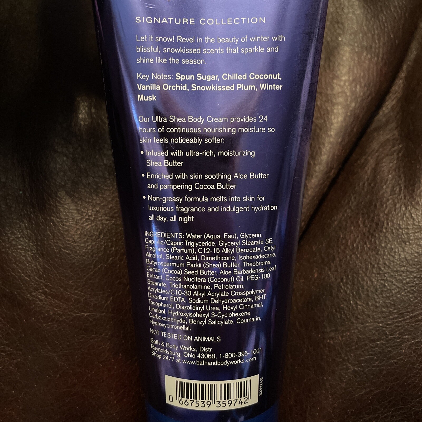 Bath & Body Works Snowkissed Sugar Body Cream Rare