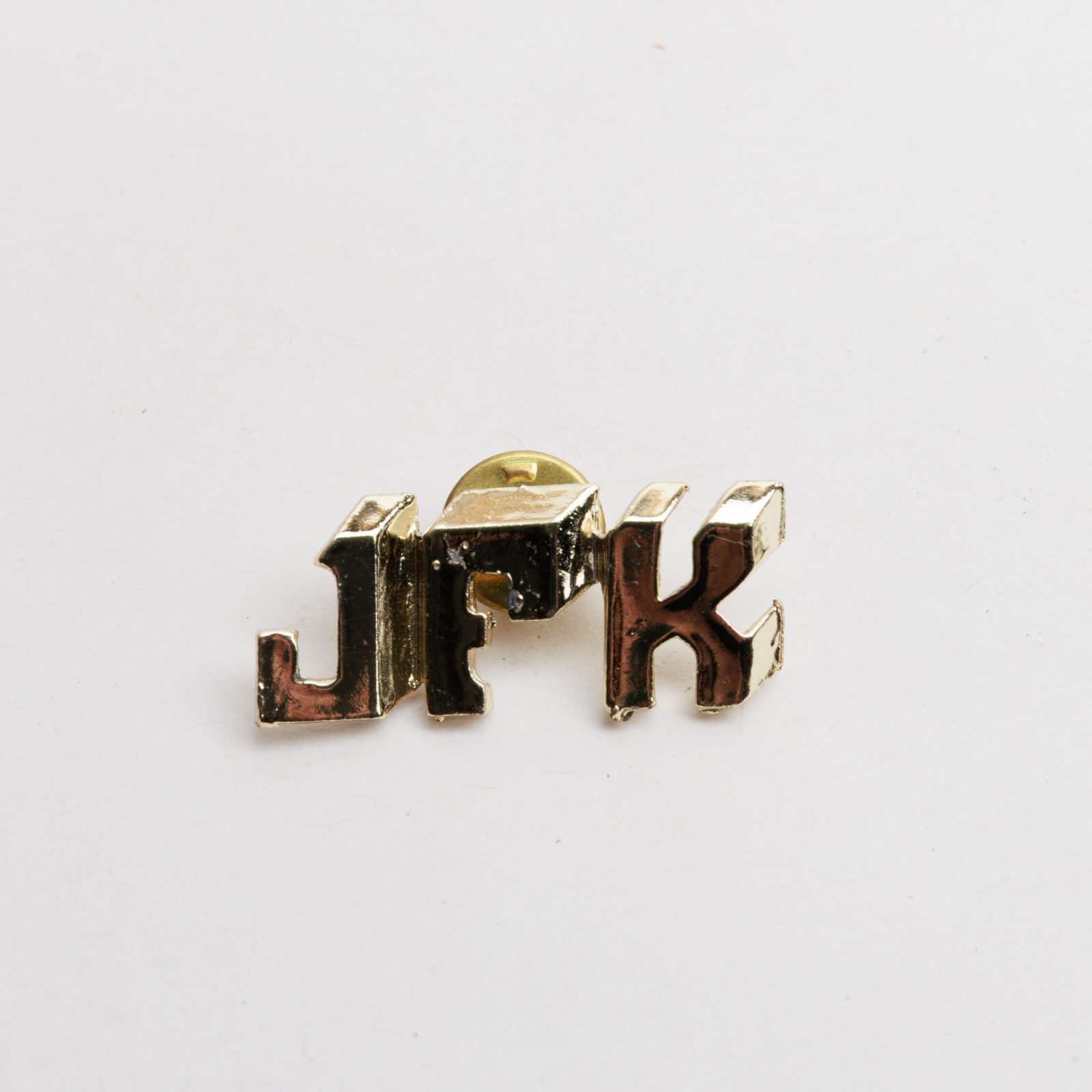 Vintage JFK John F. Kennedy Lapel Pin Oleet Block Letter