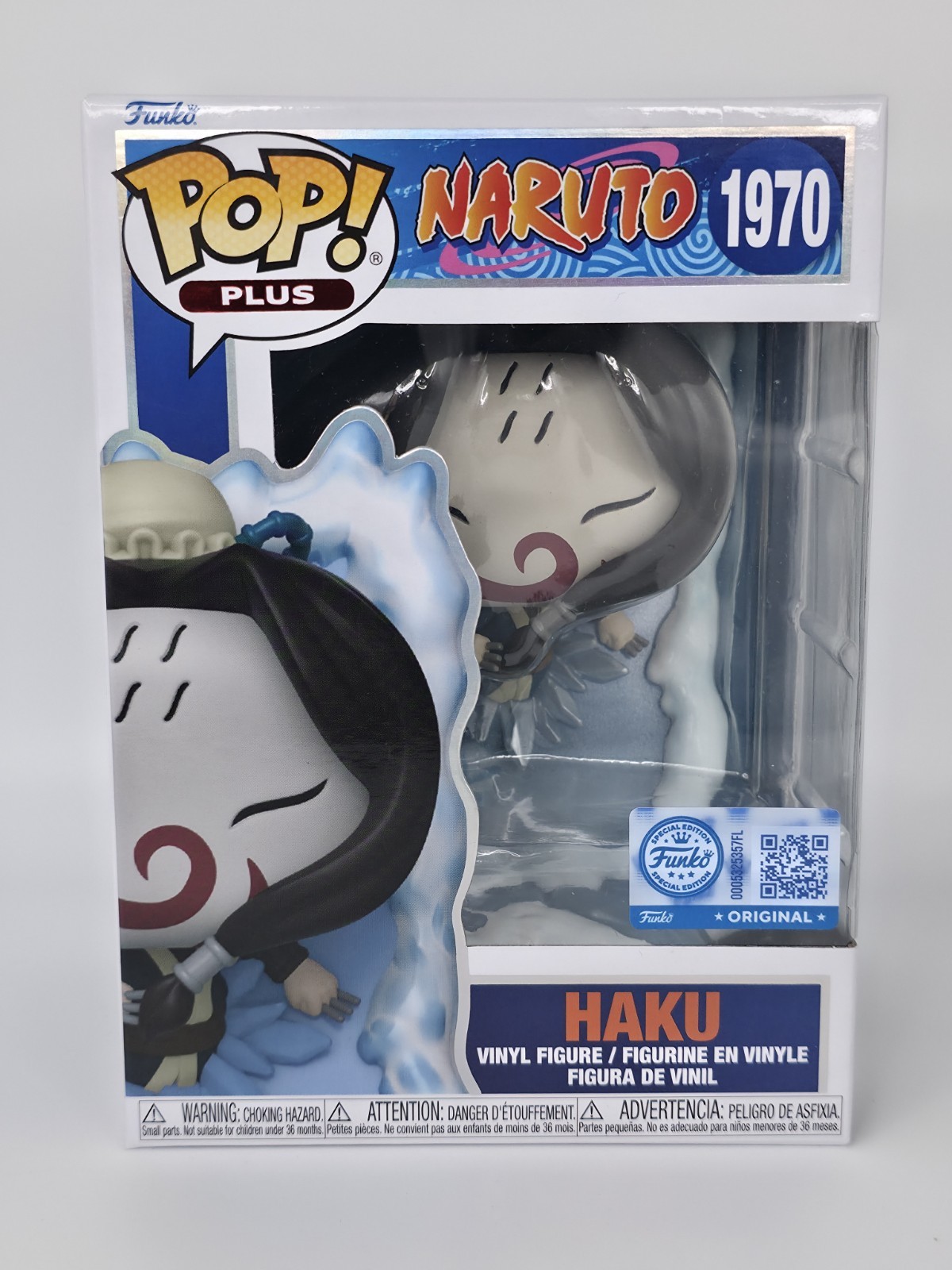 Funko Exclusive Pop! Plus: Naruto – Haku #1970 Special Edition Vinyl Figure