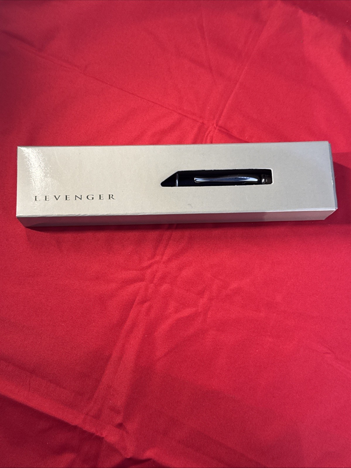 Vintage Levenger Chroma Lustra Stylus Ballpoint Pen New/Box Discontinued Working
