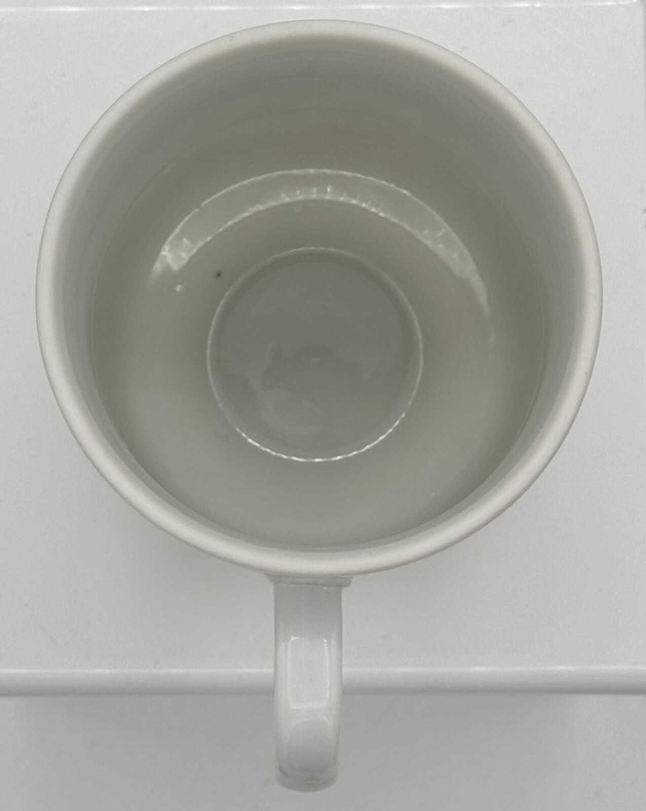 Vintage Retro Mod Flower Daisy Pedestal Mug Cup MCM Coffee 60s 70s Teal Sonnet