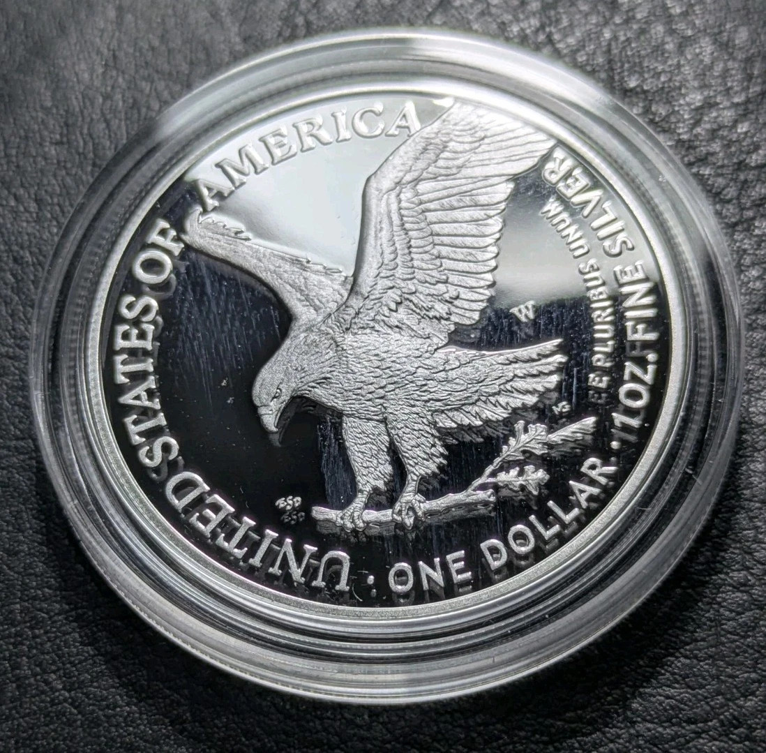 🔔 2026-W Proof $1 American SiIver Eagle 250th Eagle Label 1776 – 2026 W