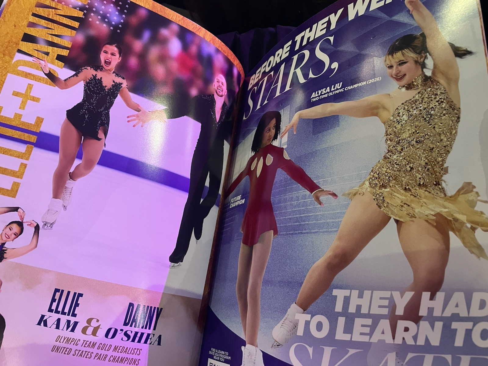 2026 Stars on Ice Program Signed Autographs Alysa Liu Amber Glen Ilia Malinin