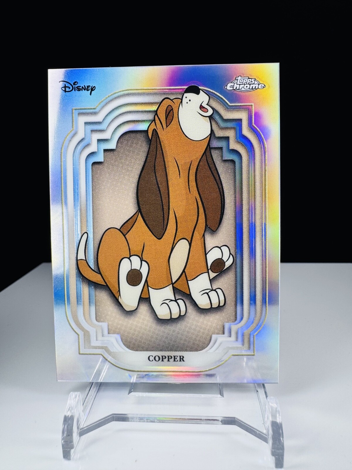 Copper 2024 Topps Chrome Disney Pixar Silver Holo Refractor #41
