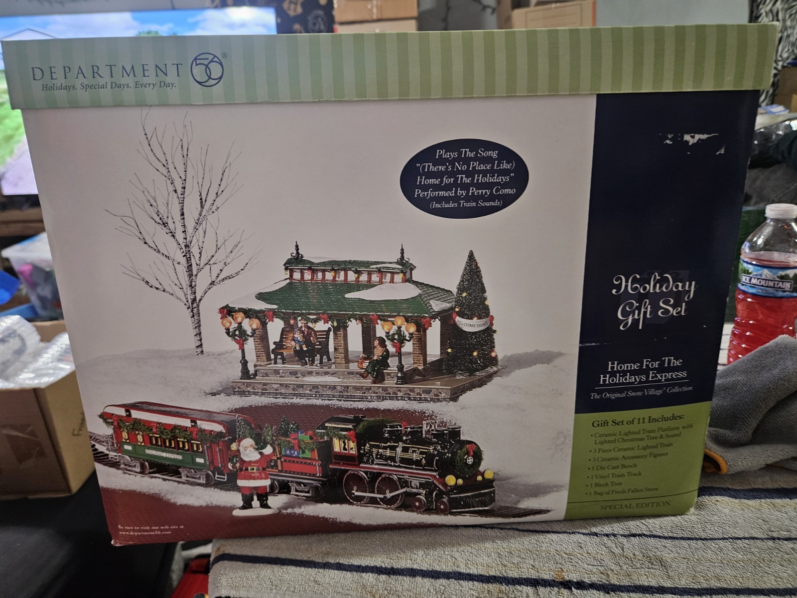 DEPT 56 SV Home For The Holidays Express Train 55320 2003 **READ** HEAVY ITEM