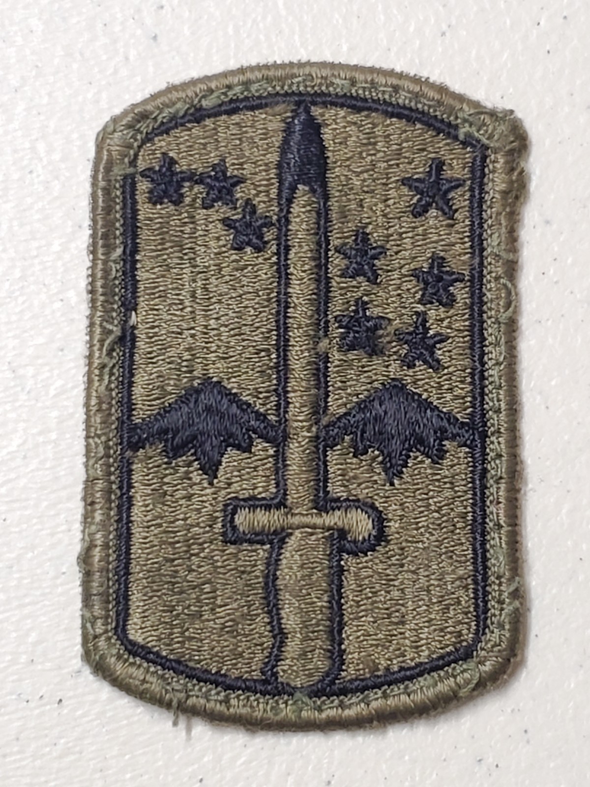 Army Patch: 172nd Infantry Brigade – OCP Subdued Green Military Badge