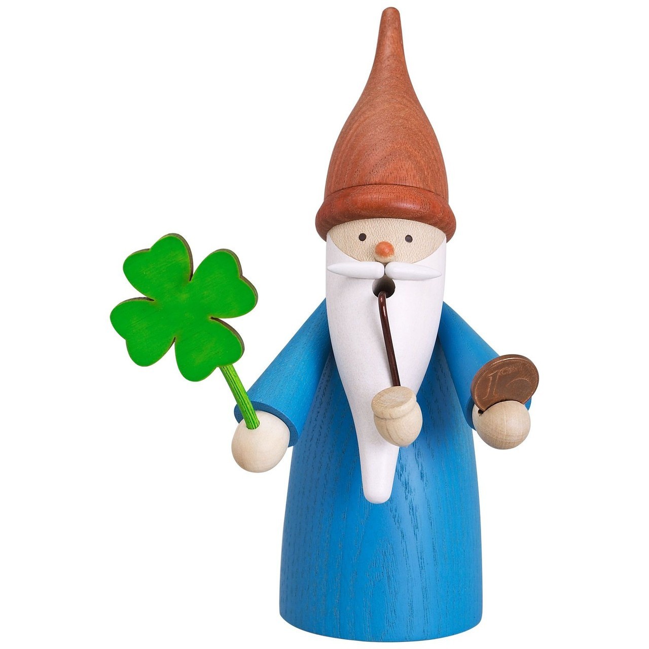 Lucky Gnome German Incense Smoker | 6.3 Inches Tall