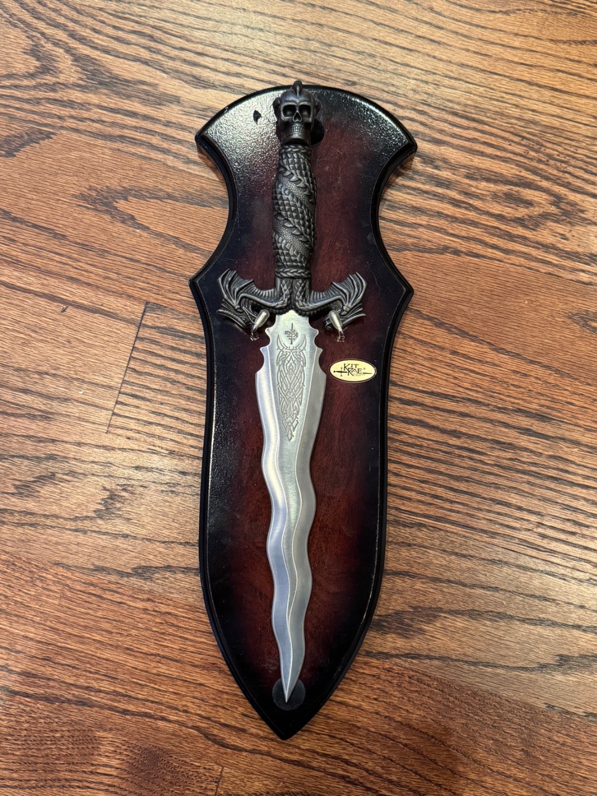 KIT RAE KR0016 The Talisman Kris Blade / Dagger & Wall Plaque