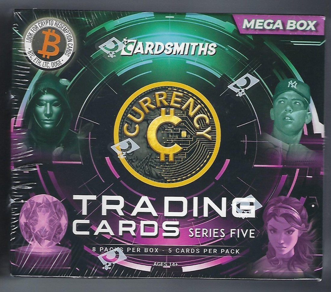 Cardsmiths Currency Series 5 Trading Cards Mega Box Factory Sealed