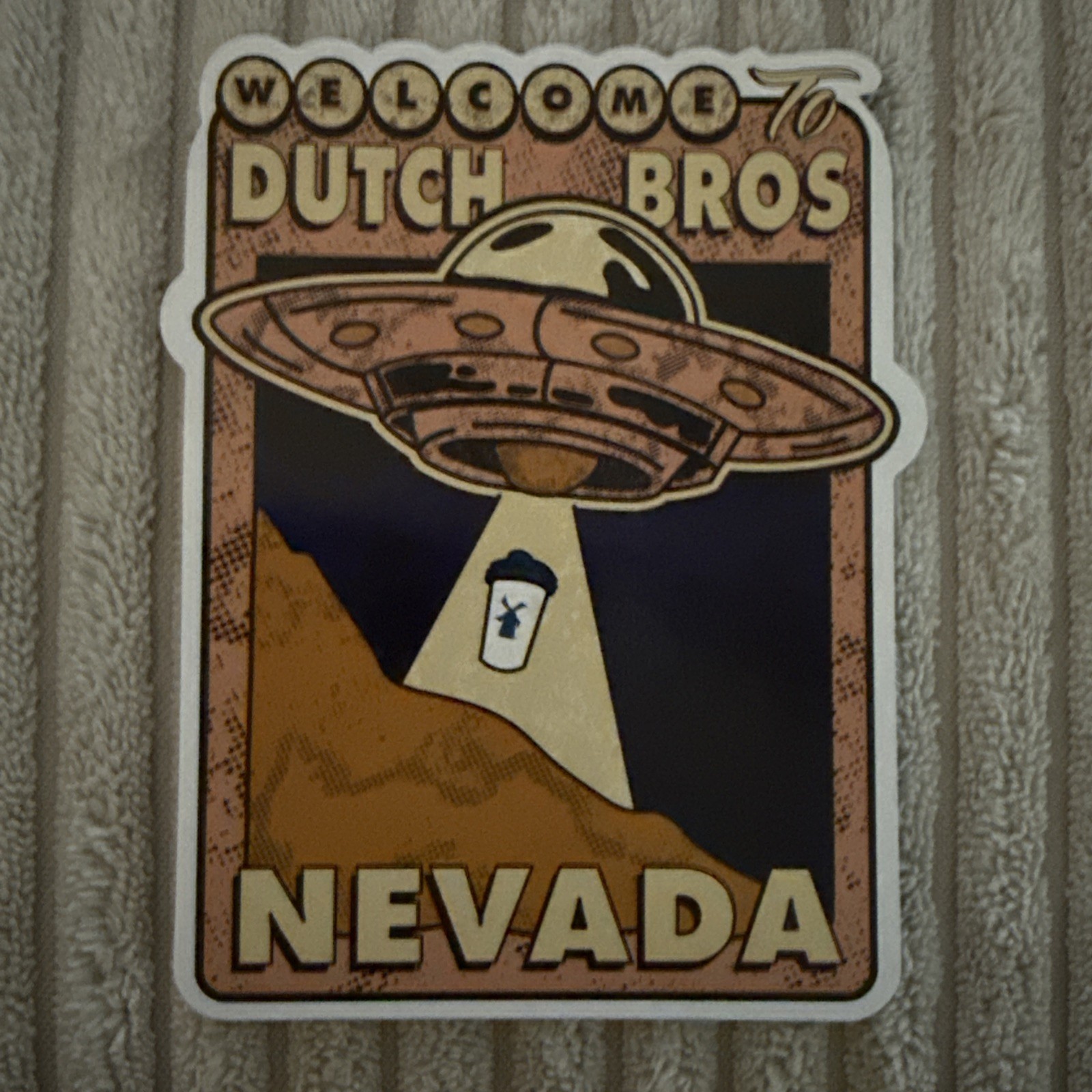 DUTCH Bros STATE Sticker JUNE 10 2026 Nevada COFFEE