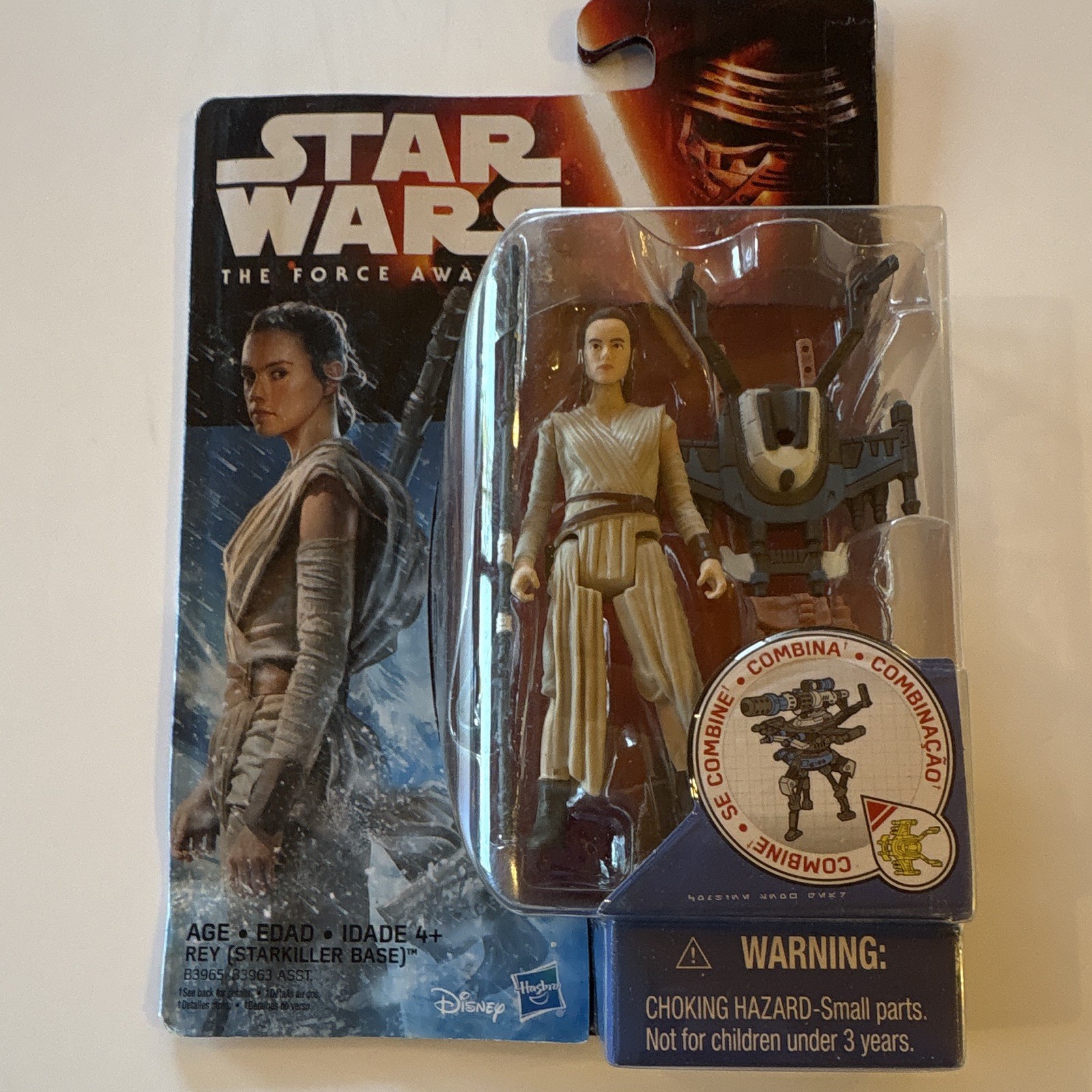 Hasbro Star Wars The Force Awakens 2015 3.75in Figures Lot (6) Rey Kylo Ren Finn