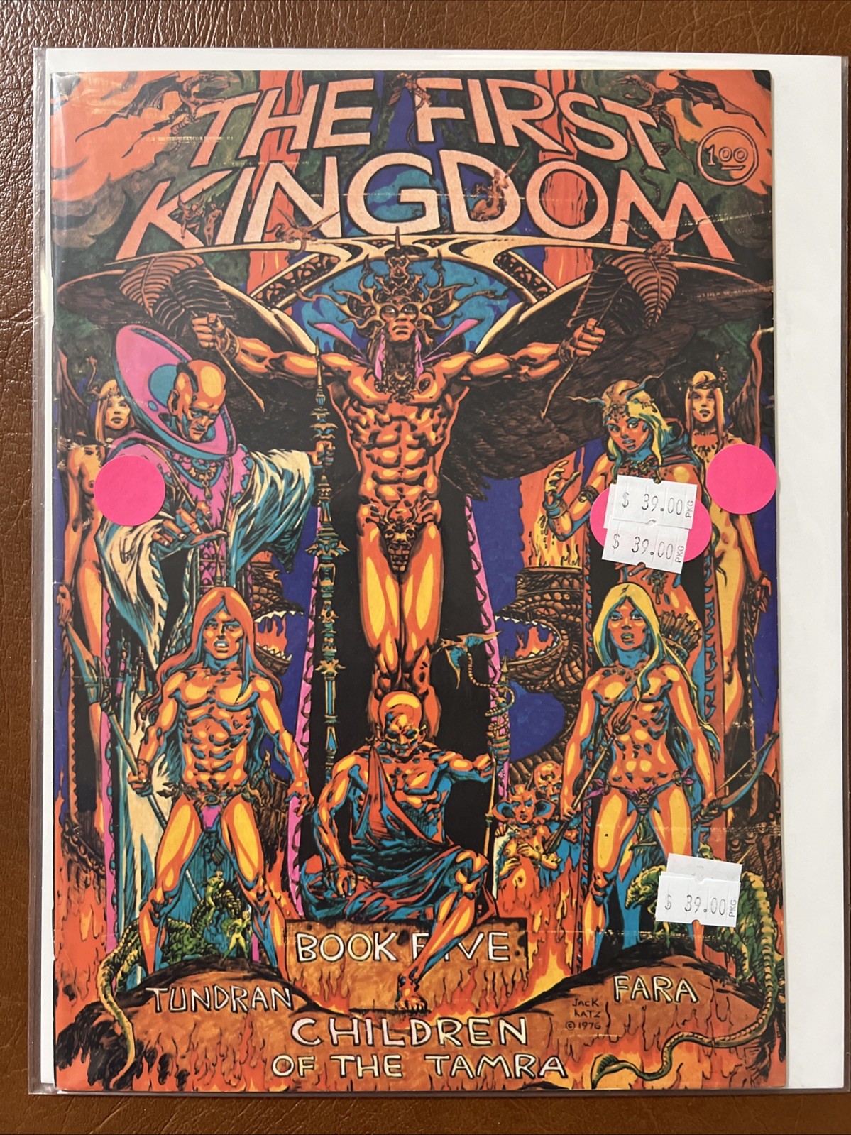 The First Kingdom #5: FN to FN+, Comics AND Comix 1975 $7 Ship
