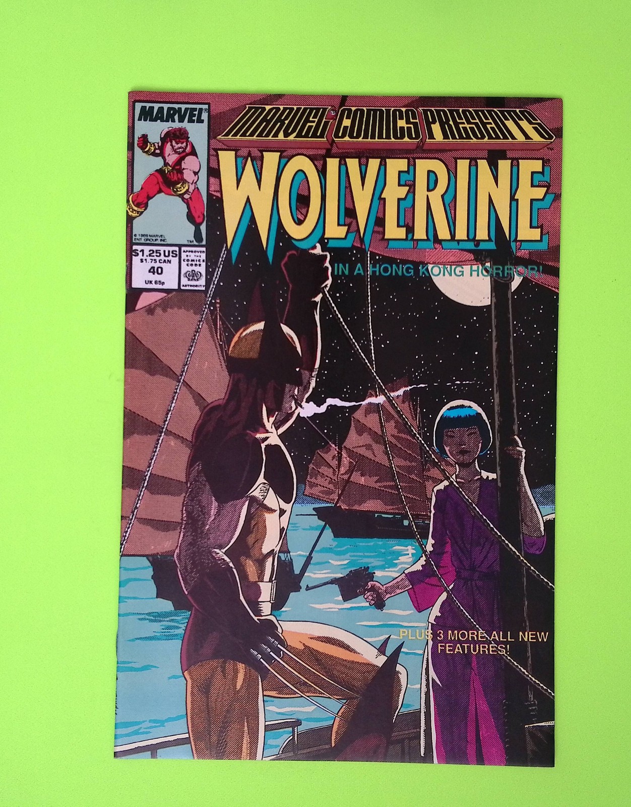 Marvel Comics Presents #40 Vol. 1 1990 Marvel Comics X123-196