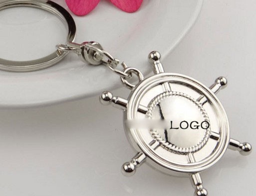 Custom Logo Bulk Rudder wheel keychain 20PCS per SET