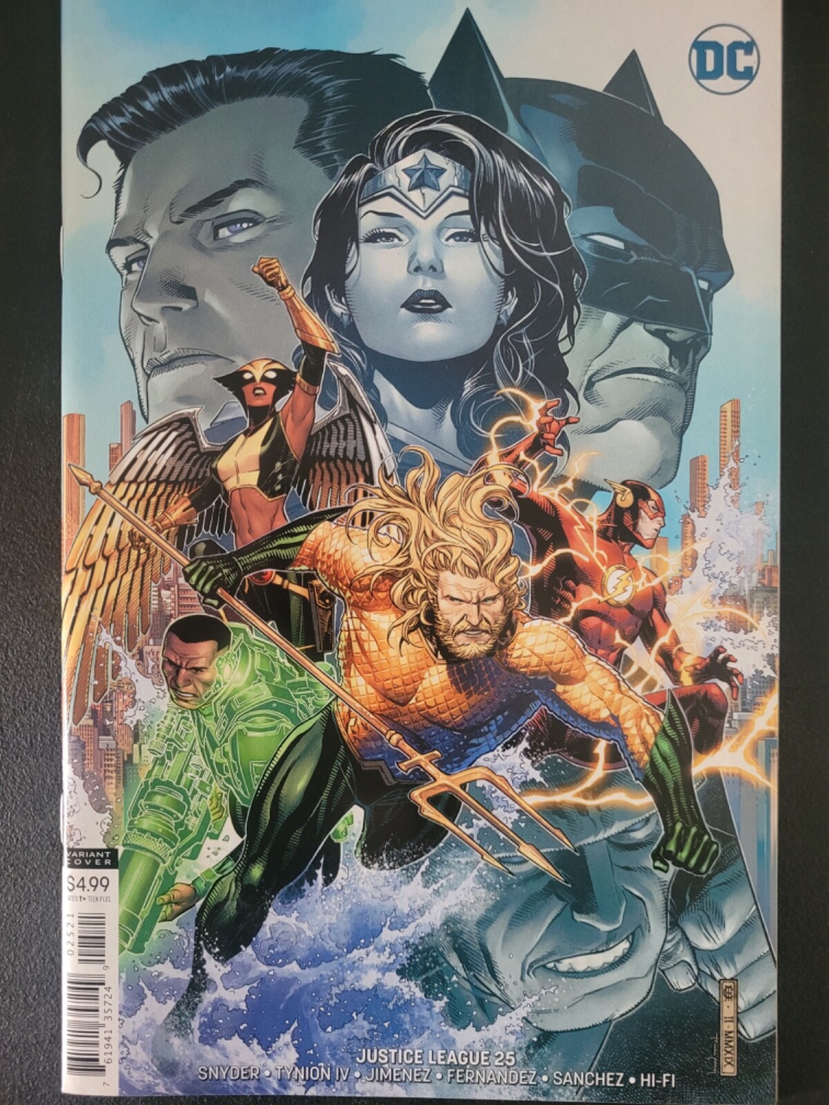 JUSTICE LEAGUE #25 (2019) DC COMICS JIM CHEUNG VARIANT COVER! SNYDER! TYNION IV!