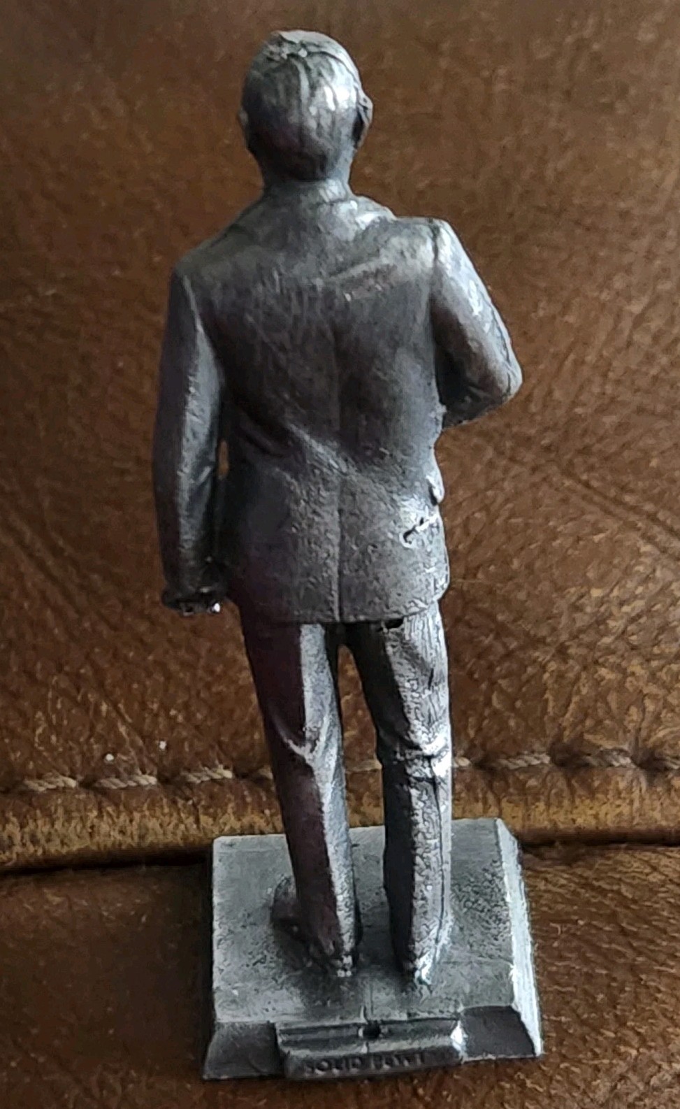 Solid Pewter Woodrow Wilson 28th President 1913-1921 Figure 2-3/4″ Tall